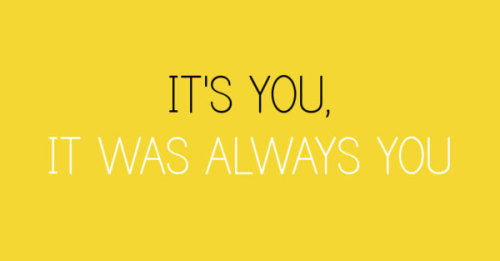 You are everything… realizing this is solving the game.