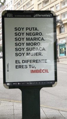 Polémico cartel