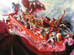 herochan:  Uncanny X-Men #500 - by Alex Ross