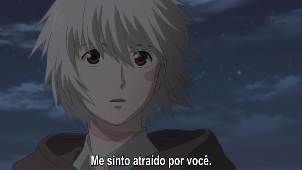 Imagine o que acontece se você assistir No.6 com uma fujoshi do seu lado. É. Bem
