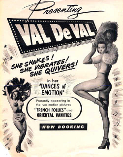 Presenting Val De Val.. &Amp;Ldquo;She Shakes!  She Vibrates!  She Quivers!..&Amp;Rdquo;