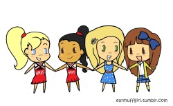 earmuffgirl:  Brittana and Faberry yayyy