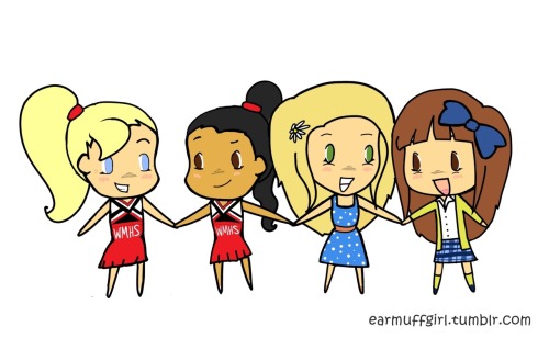 earmuffgirl:  Brittana and Faberry yayyy c: 