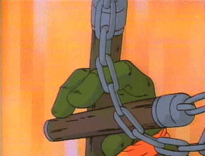 Splinter taught them to be ninja teens! Leonardo leads! Donatello does machines-that’s a fact jack! Raphael is cool, but rude-gimme a break! Michaelangelo is a party dude-PARTYYYYY!
