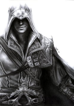 Geeksngamers:  Ezio - By Daisy Van Den Berg 