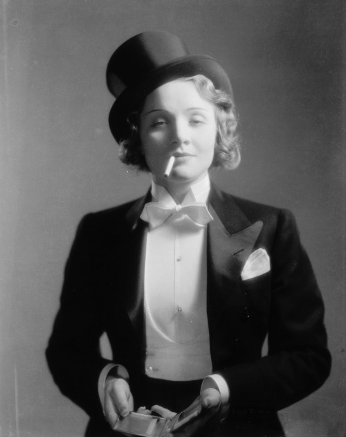 suicideblonde: Marlene Dietrich Aha. Balm for my frayed queer soul.