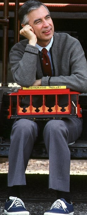 typeartist:  Mister Rogers.