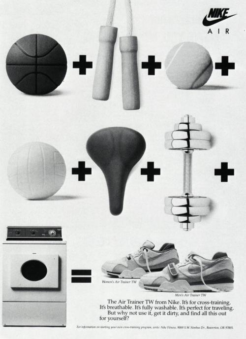 Porn photo Nike Air Trainer TW Advertisement (1988)