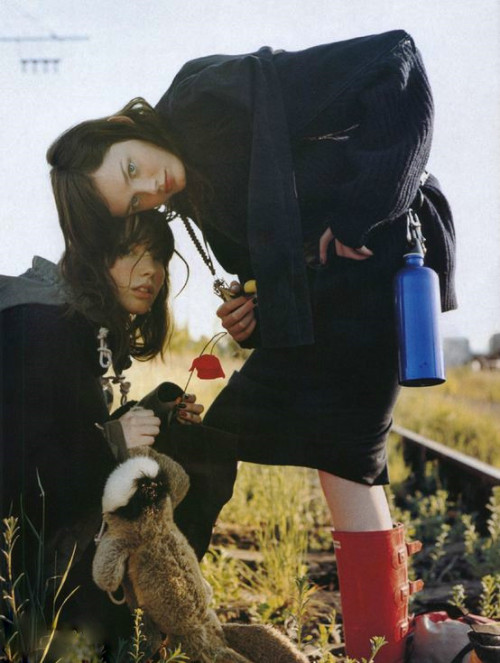 Alexis Cording and Lisa Cant by Tim Walker in Vogue Italia 