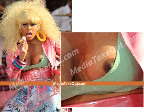 Nicki minaj wardrobe malfunction