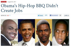 theholykaron:  ronworkman:  If you have children, take the time to explain to them why things like this, are a complex way of creating contrast and saying nigger without technically doing it.  It isn’t simply the words: Obama’s Hip-Hop BBQ Didn’t