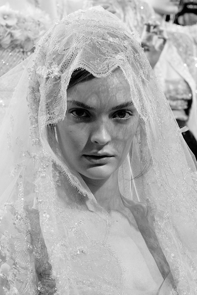 the bride at Elie Saab in Paris