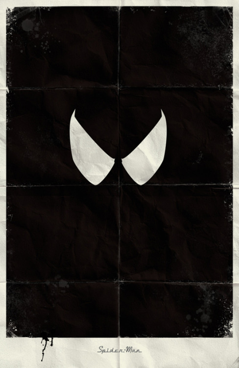 justinrampage: This is only a portion of the killer Marvel Minimalist Posters that artist Marko Mane