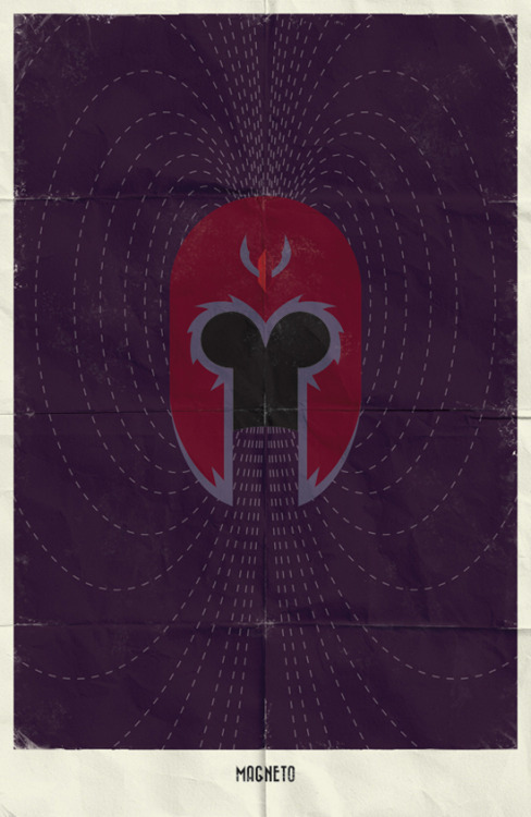 justinrampage: This is only a portion of the killer Marvel Minimalist Posters that artist Marko Mane