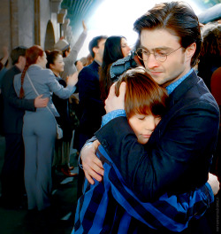 potterphotos:  Harry Potter and Albus Severus