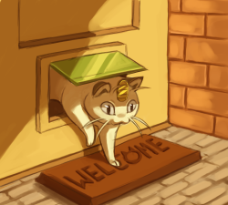 youre-a-wwizard-eri:  lesbianturtles:  bubba-gumball:  onlrpp:   cat door by ~KleXchen   SQUEALS  UBUBUBUUUUU&lt;33333333  rsdfigsdfgh abubububububu precious ; v ; 