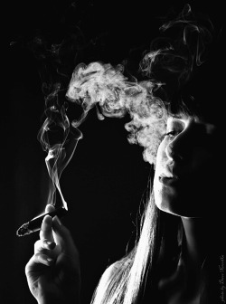 burnasone:  smoke figure by ~davenevodka