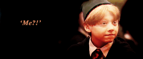 samwesson: To Mr. Ronald Weasley, for the best played game of chess that Hogwarts