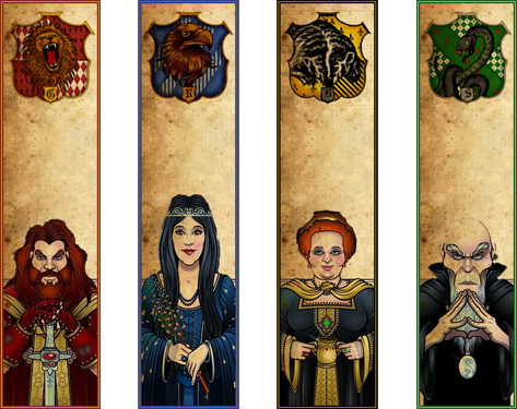 Godric Gryffindor Rowena Ravenclaw Helga - Black Dream