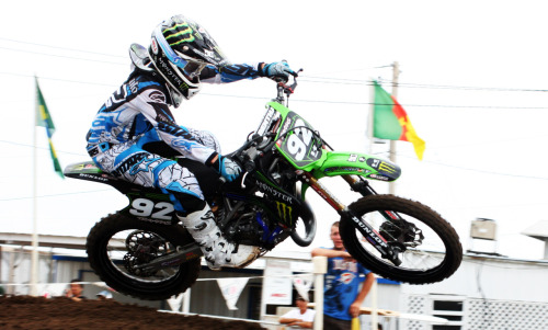 Adam Cianciarulo won quite a few motos at Ponca City