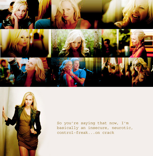 TEN DAYS OF TV - 07 favorite charactersCaroline Forbes . played by Candice Accola (The Vampire Diari