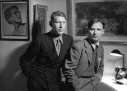 loverofbeauty:  thecabinet: Auden and Isherwood by Howard Coster (1937) 