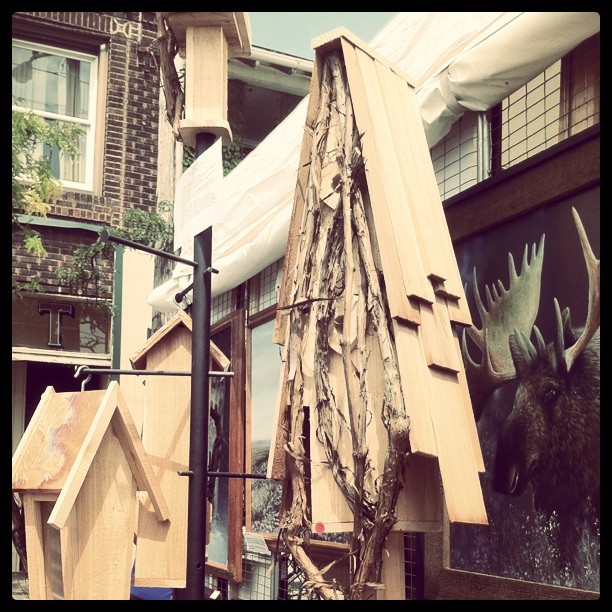 Birdhouses. #lakewood #art #crafts #artfestival #bird #birdhouse (Taken with instagram)