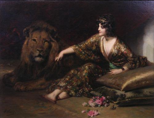 L'Odalisque (1884) - Adolphe Weisz