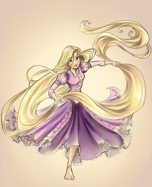 fancysomedisneymagic: Rapunzel’s Joy
