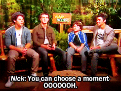  Nick Jonas singing “Why Not” - Hilary Duff (incorrectly) [x] 