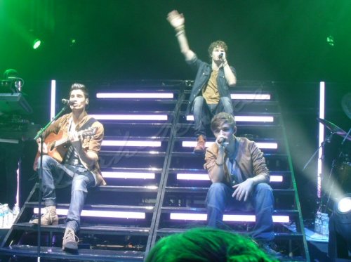 Siva, Jay & Nathan. Behind Bars Tour 2011.Sheffield City Hall. 10th April 2011.My picture. :) 