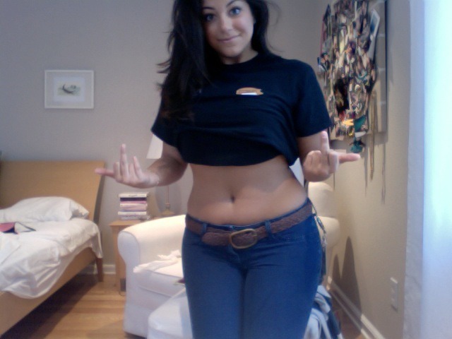 danieladopeness:  haha yeah this was for the anon who had called me fat :p  She has