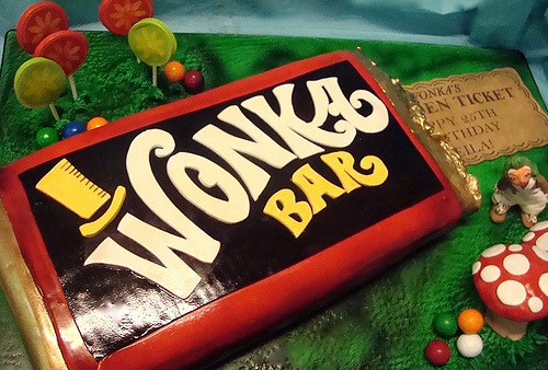 patrickbaelz:  Sempre quis comprar uma barra Wonka! 