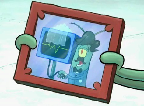 I think I'm going to end up like Plankton. Marrying my computer.