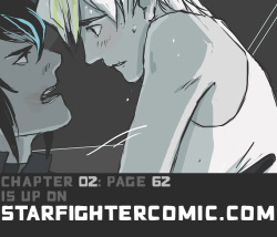 Chapter 02 page 62 is up on the 18  site! NSFW