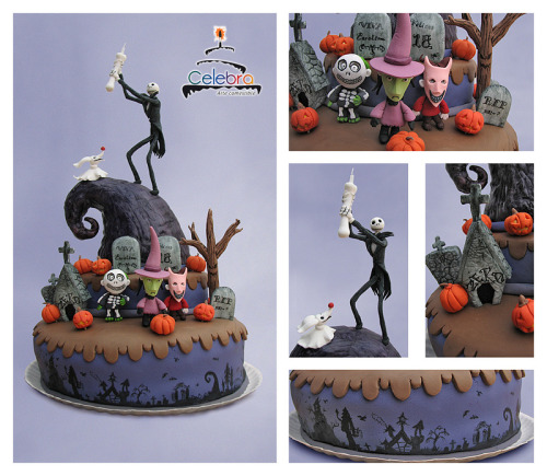 danceabletragedy:Nightmare Before Xmas Cake Wow… 