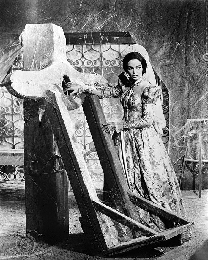 Barbara Steele in The Pit and the Pendulum [1961]