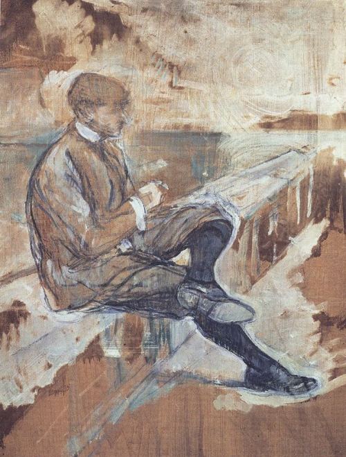 100artistsbook:  Louis Bouglé byHenri de Toulouse-Lautrec, 1898 