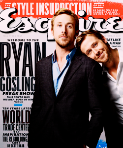 fuckyeahmcgosling:  The cover was his idea, both of him.