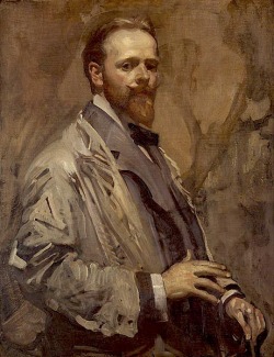 antonio-m:  George W. Lambert (self-portrait)(1873-1930)