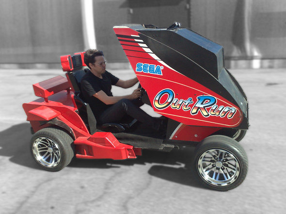 Sega Outrun Arcade Gaming Go-Kart