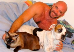 berks226:  Scott Lope & pets…….is