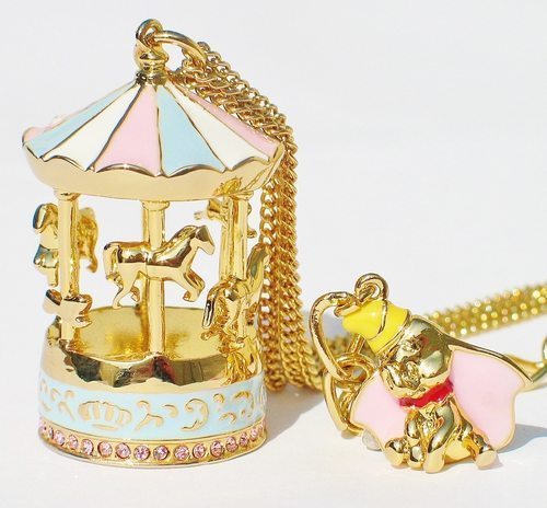 disneyandfashion  I want so much Dumbo necklace by Disney Couture. You can find this on ebay.com