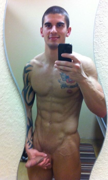 He loves Guys with iphones and he has the body to show off!