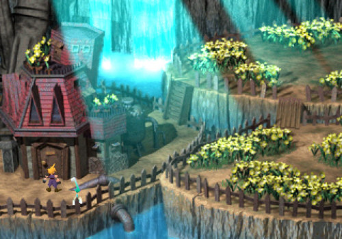 places-in-games: FFVII - Aeris’ House 