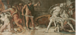 mermanonfire:  Domenichino, Perseus and Phineas