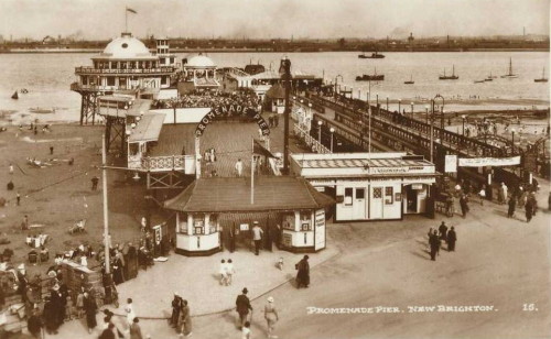 New Brighton Pier, England Date Unknown Then there is a short description of the film which is conti