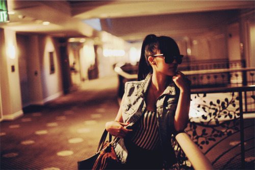 In love with his madness.