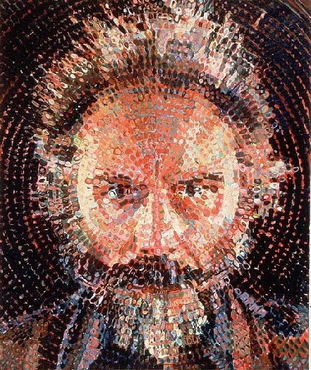 cwrebellion:  Chuck Close - Lucas 