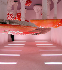 edgina: Upside-Down Mushroom Room by Carsten Höller 